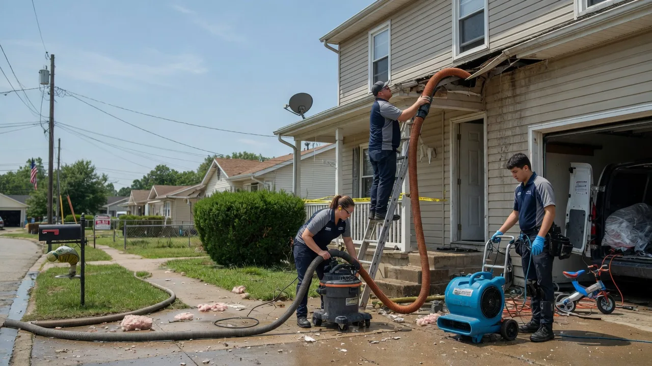 Water Damage Restoration in Bruno, WV near me